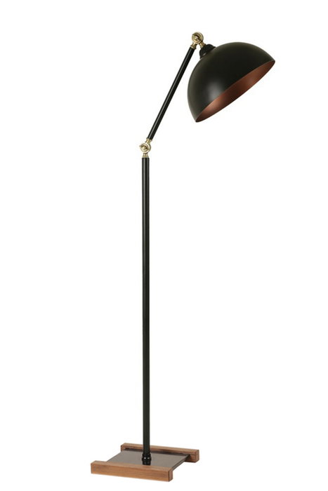 Opviq Milas Siyah Lambader Retro 3 Başlıklı Lámpara de Pie Negra Opviq Milas Siyah Lambader Retro 3 Başlıklı Lámpara de Pie Negra